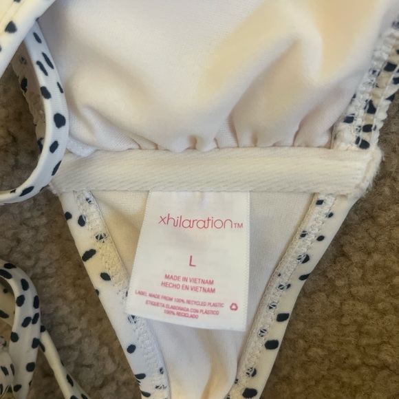 Polka dot print bikini top - Picture 3 of 3